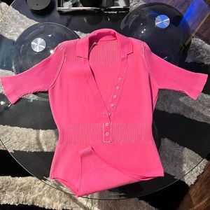 JACQUEMUS - Pink 'Le Body Yauco' Bodysuit